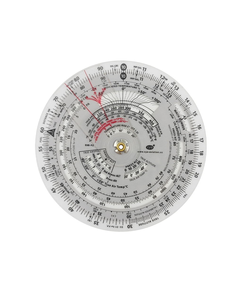 CYA Aluminum Flight Computer (E6B-M)