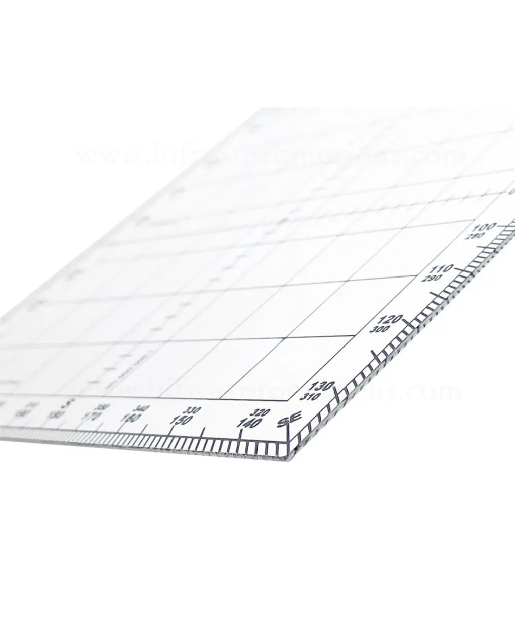 CYA Square Protractor with White Border (CSP-4)