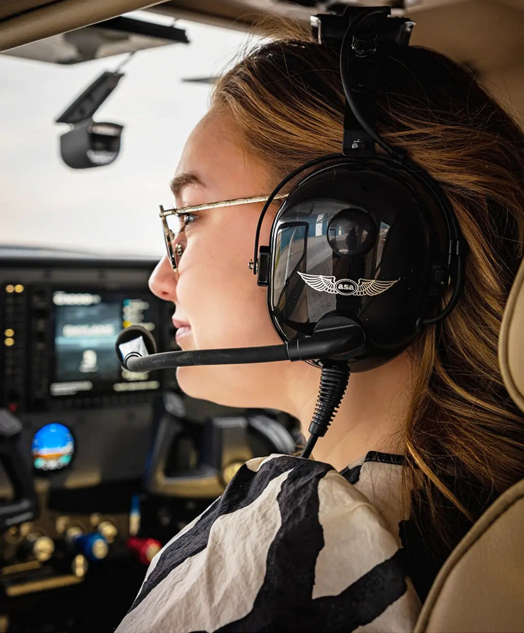 ASA Air Classic HS-1A Pilot Headset
