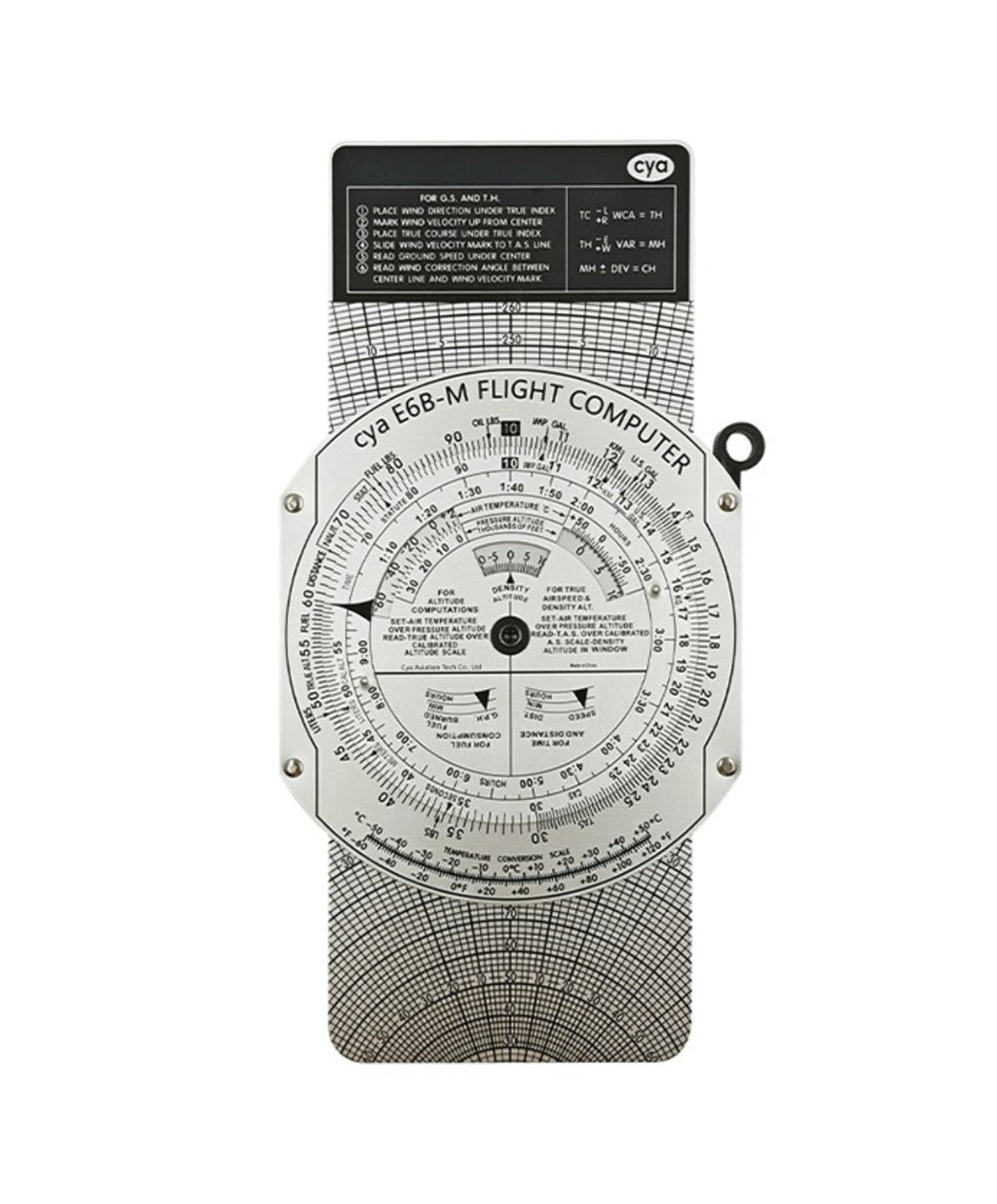 Flight Computer Rochester CYA Aluminum Flight Computer (E6B-M) – Aviators gear