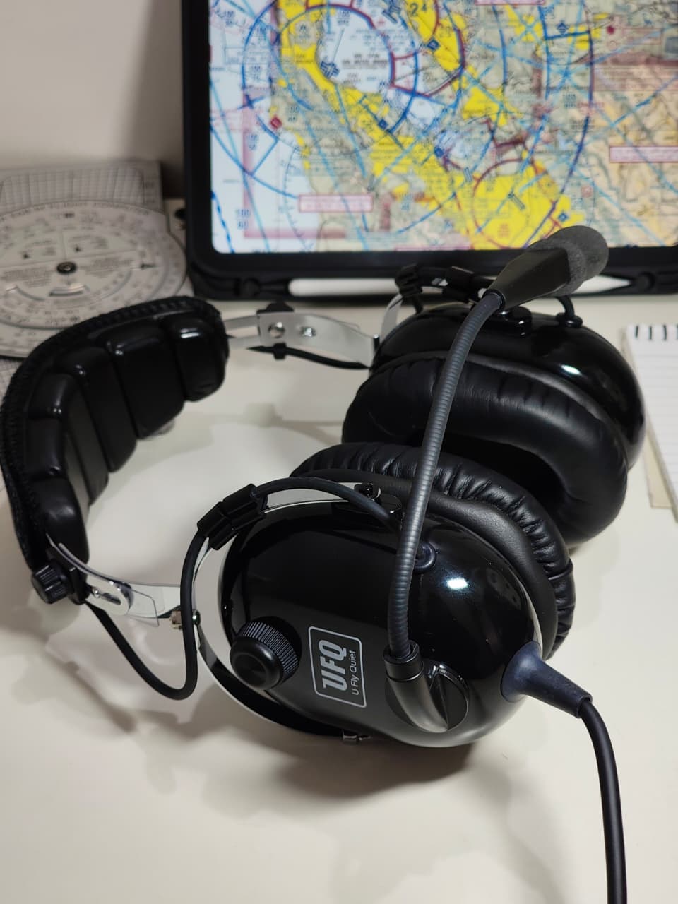 UFQ P-28B PNR AVIATION HEADSET